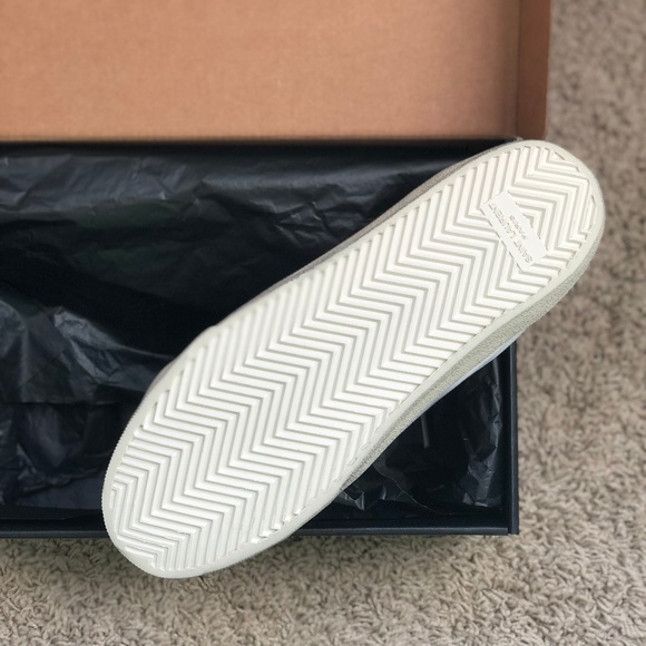 Saint Laurent Unisex Distress Canvas Sneakers - Picture 5 of 7